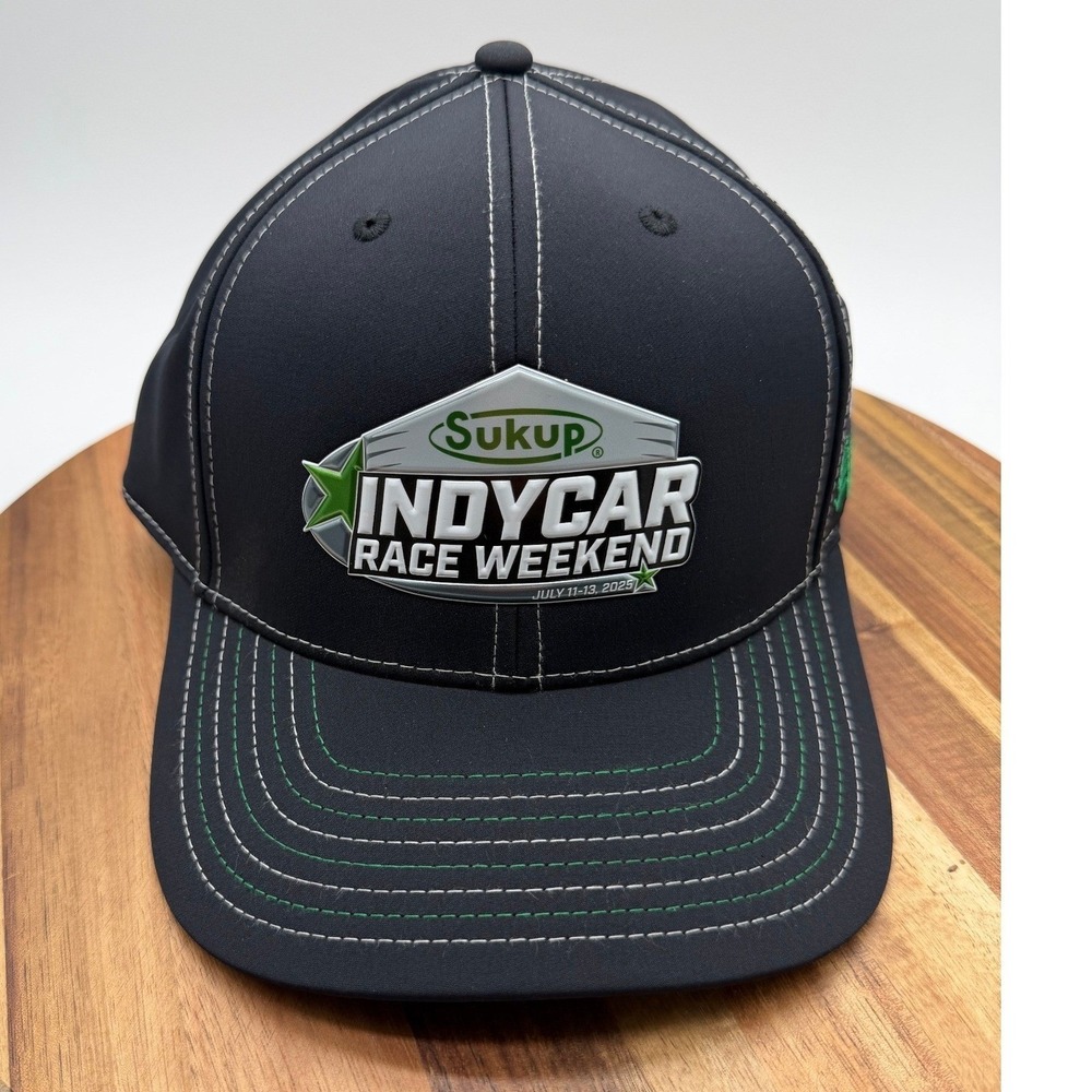 Indy Car Sukup Limited Edition #315 of 500 Race Weekend 2025 Iowa Hat 0830
